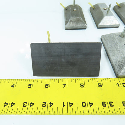 Cordax 1808 4" x 2" Wear Slide Pads Lot Of 8