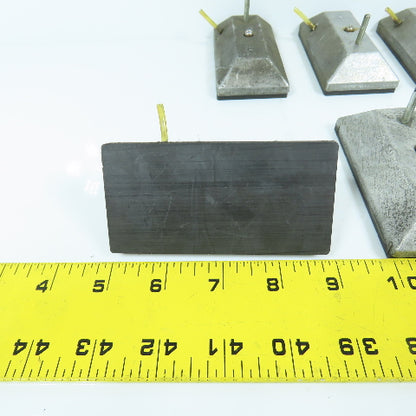 Cordax 1808 4" x 2" Wear Slide Pads Lot Of 8