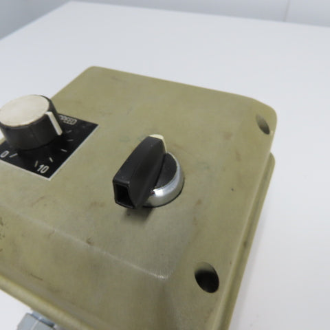6.5"x 6.5"x 6.5" Enclosed 2 Switch Control Box W/ Cord