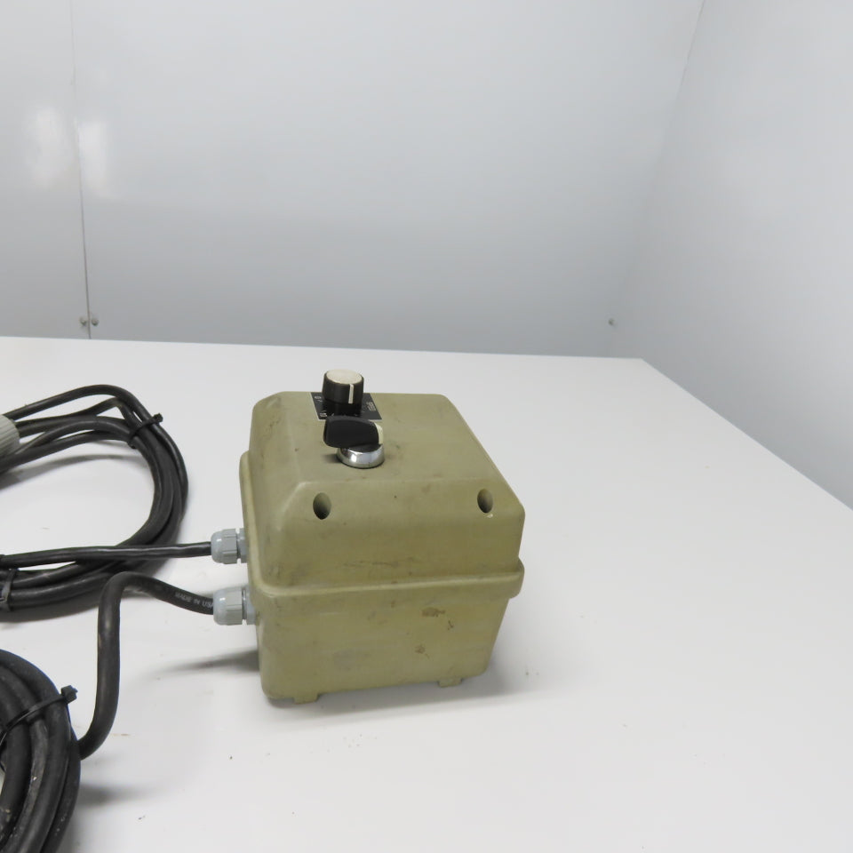 6.5"x 6.5"x 6.5" Enclosed 2 Switch Control Box W/ Cord