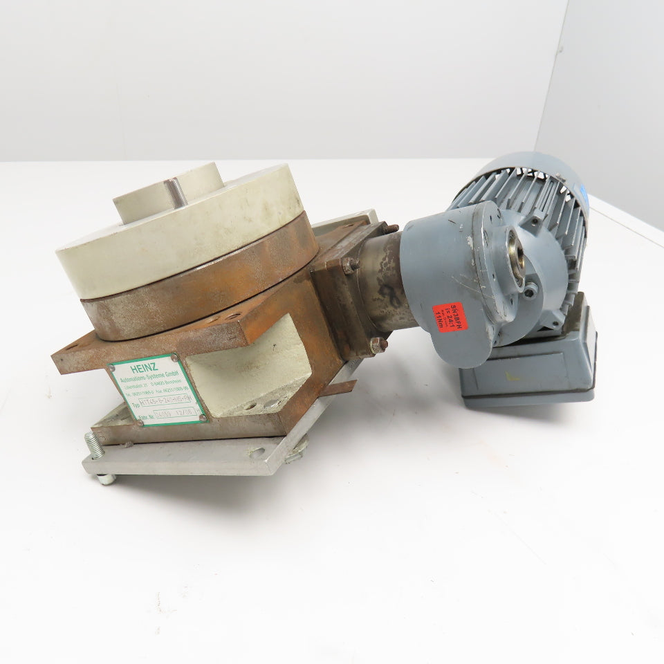 Heinz HTT45-8-240-MS-RH 8 Station 240° Rotary Index Table 220-460V 60Hz .12kW