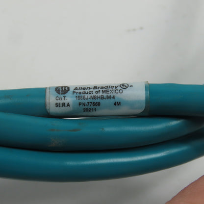Allen Bradley 1585J-M8HBJM-4 Ser A Ethernet Media RJ45 Shielded Patchcord 4M