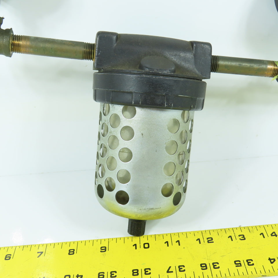 Coilhouse FC100 MF-140-41M Compressed Air Filter & Double Gauge Assembly 1/8 NPT