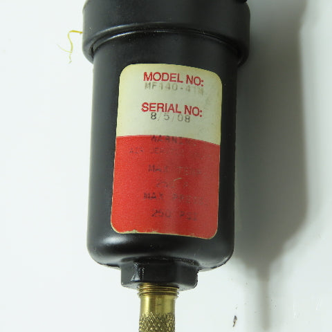Coilhouse FC100 MF-140-41M Compressed Air Filter & Double Gauge Assembly 1/8 NPT