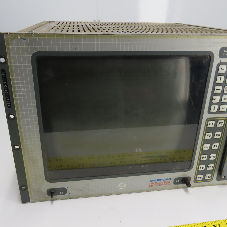Marposs E9066 Flat Panel LCD Computer PC Based HMI Monitor 11" x 9" Display