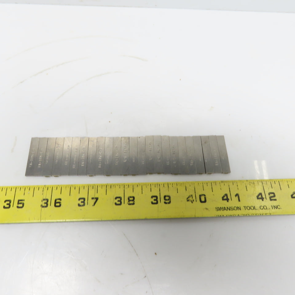 TA-31064-B "B" Letter Industrial Metal Stamps Lot of 24