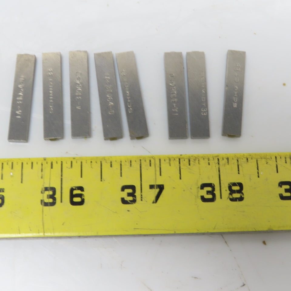 TA-31064-D "D" Letter Industrial Metal Stamps Lot of 8
