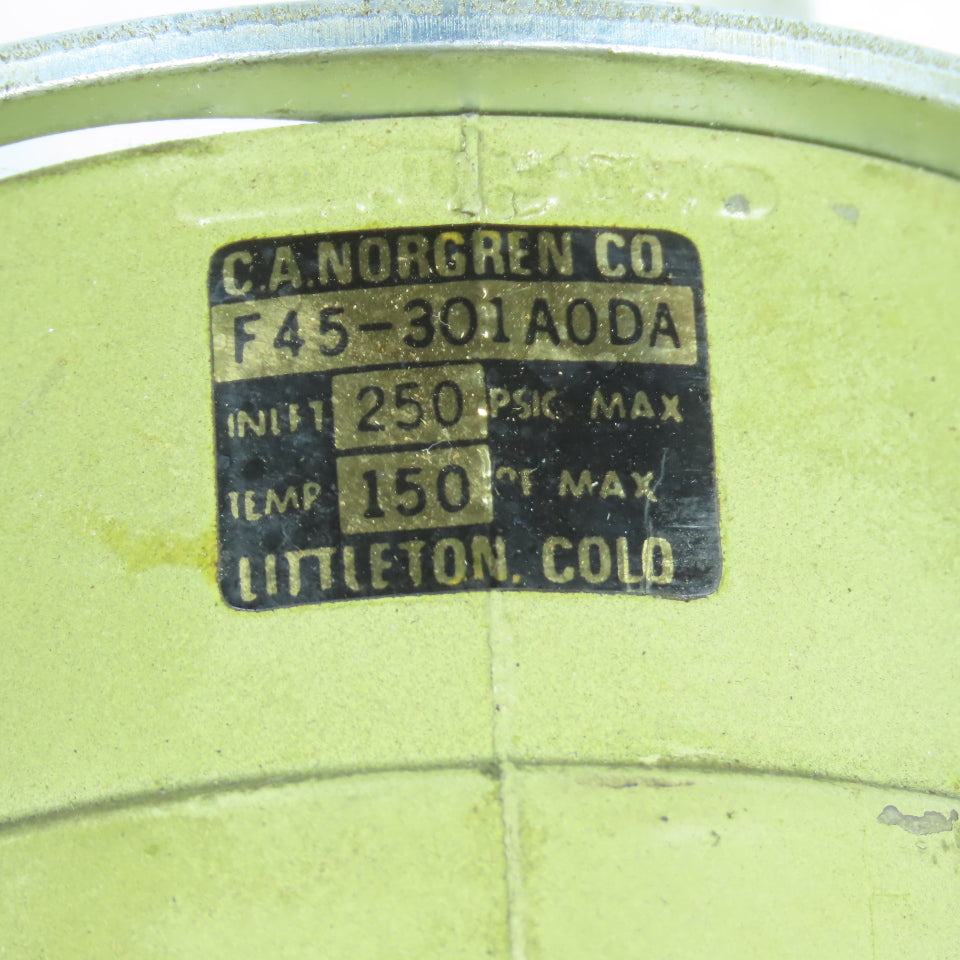 SMC AW40-N03E-Z Norgren F45-301A0DA Air Filter Regulator & Oil Removal Filter