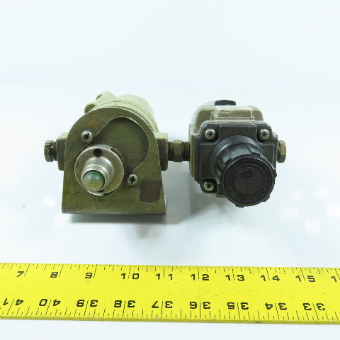 SMC AW40-N03E-Z Norgren F45-301A0DA Air Filter Regulator & Oil Removal Filter