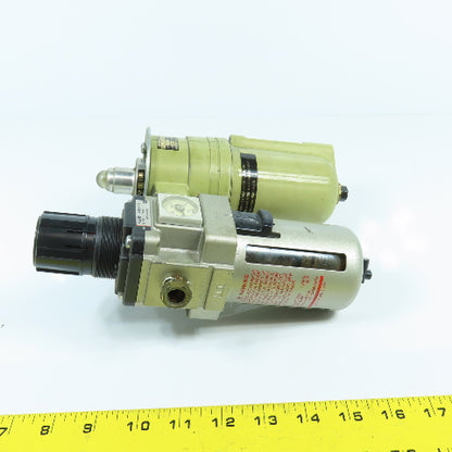 SMC AW40-N03E-Z Norgren F45-301A0DA Air Filter Regulator & Oil Removal Filter