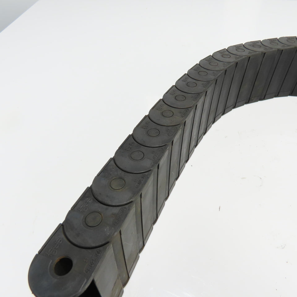 Igus 44.075.100 3" x 7/8" ID Cable Carrier Energy Drag Chain 39-1/2" OAL