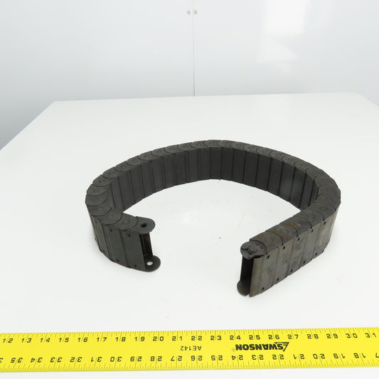 Igus 44.075.100 3" x 7/8" ID Cable Carrier Energy Drag Chain 39-1/2" OAL