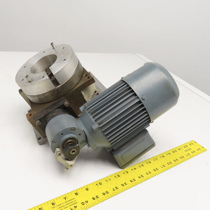 Heinz HTT45-8-240-MS-RH 8 Station 240° Rotary Index Table 220-460V 60Hz .12kW