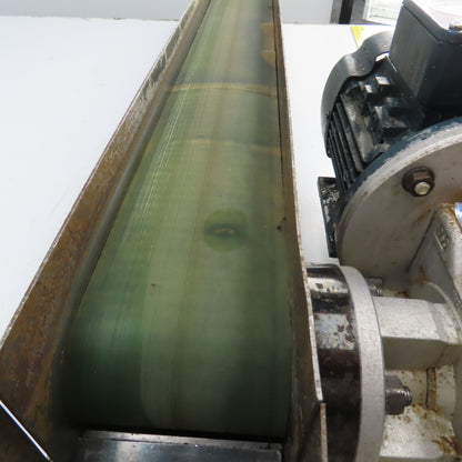 4-1/2" Wide Smooth Belt Slide Bed Conveyor 50FPM 230/460V 3PH 57.5" OAL 41" Bed
