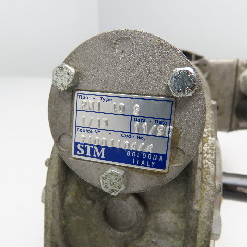 STM RMI 40 S 40:1 Ratio .22kW 220-440V 50/60Hz LH Output 117RPM Gear Motor