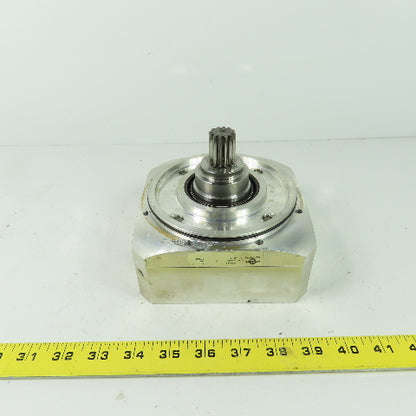 Neugart PLFN 140 Planetary Gearbox Reducer End Cap W/ Splined Shaft F-Nr 2131578