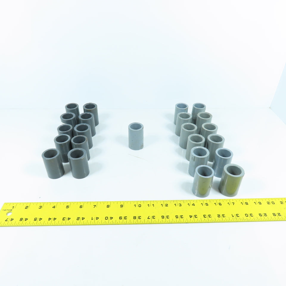 Spears 3/4" x 3/4" Slip Pipe Coupling Coupler SCH 80 PVC (Mixed Styles Lot Of 23