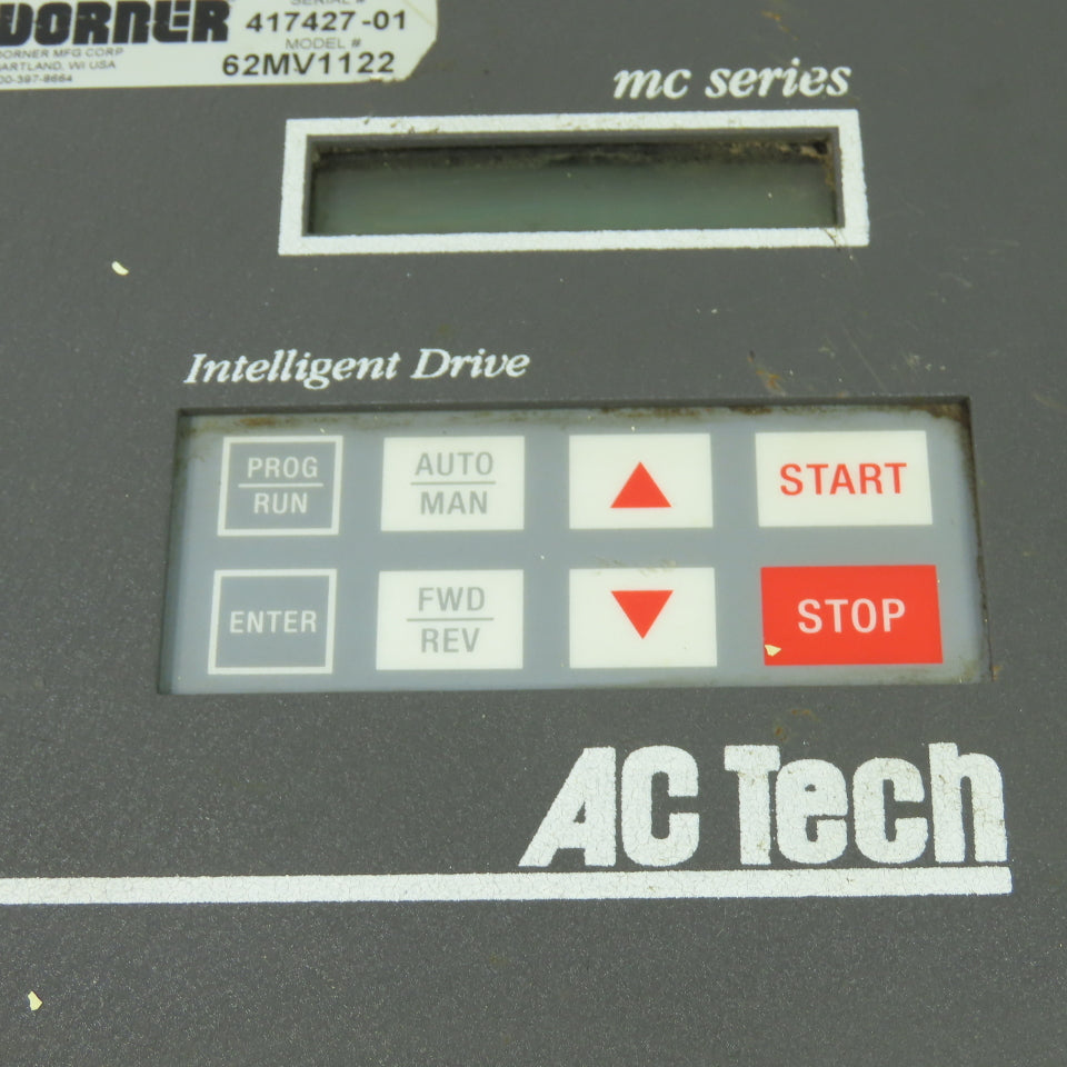 Lenze Dorner 62MV1122 M1105SC AC Tech Intelligent Drive Controller 120/240V 1Ph