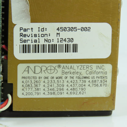Andros Analyzer 450305-002 Power Module