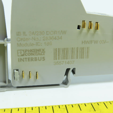 Phoenix Contact 2836434 IB IL 24/230 DOR1/W Interbus Relay Module NEW