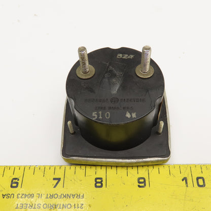 General Electric DW-91 C&G AutoReg DC Panel Ammeter 0-300Amp