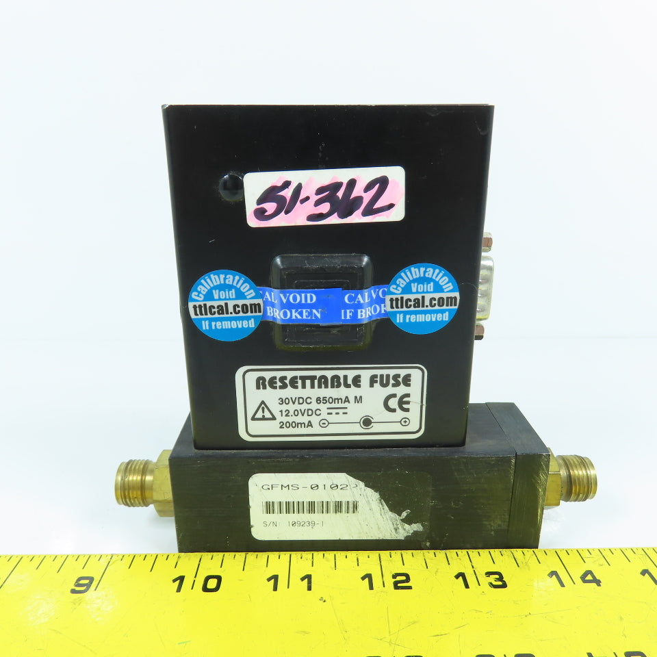 Aalborg GFM473 Air Mass Flowmeter 0-80 L/min 12VDC 500PSI Max