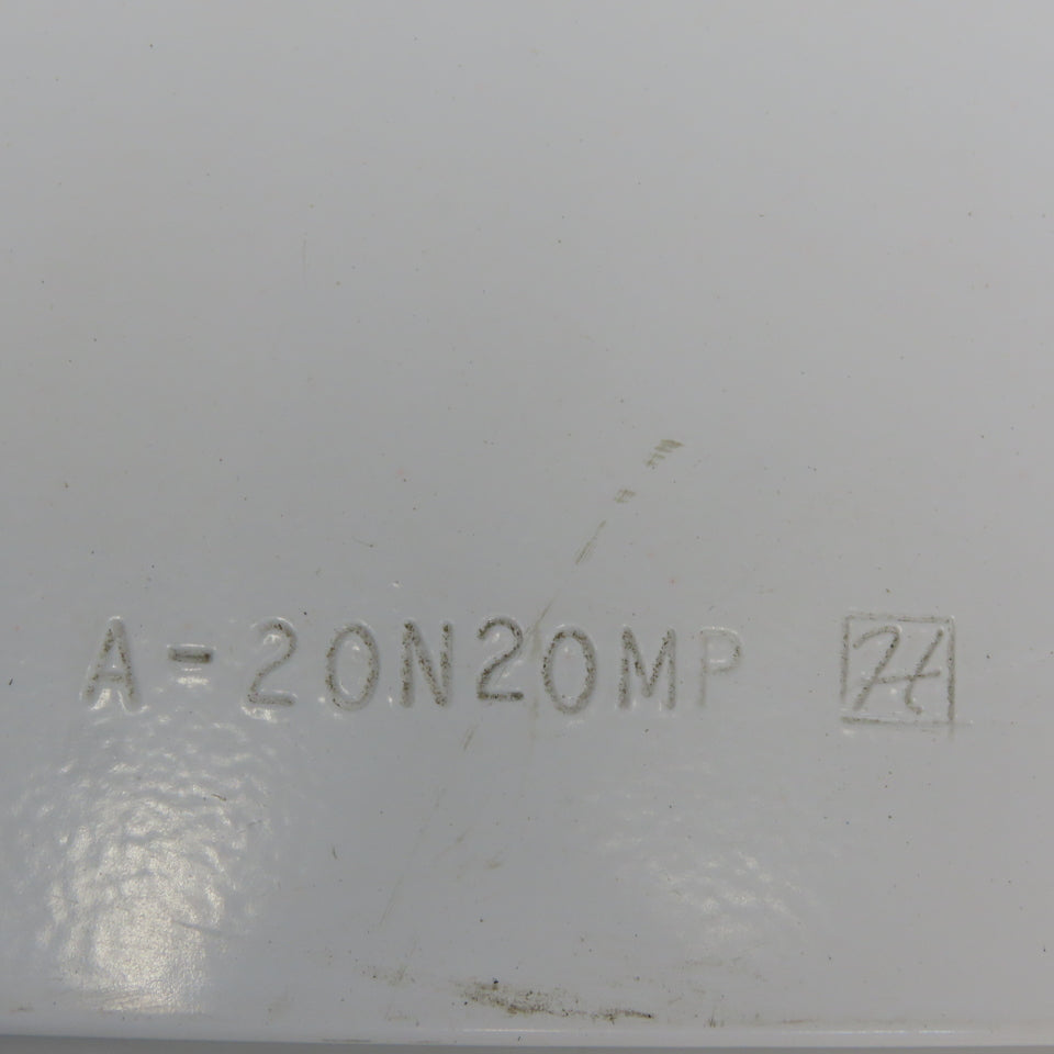 Hoffmann A20N20MP Interior Back Panel Steel Electrical Cabinet 17" H x 18-1/2" W