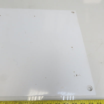 Hoffmann A20N20MP Interior Back Panel Steel Electrical Cabinet 17" H x 18-1/2" W