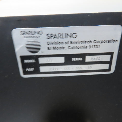 Sparling 20177-000-000-00 227 Circular Chart Recorder For Gallons
