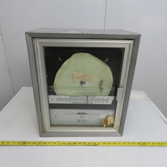 Sparling 20177-000-000-00 227 Circular Chart Recorder For Gallons