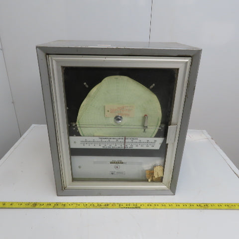 Sparling 20177-000-000-00 227 Circular Chart Recorder For Gallons