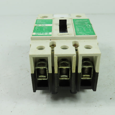 Cutler Hammer Gi 125 3-Pole Molded Case Circuit Breaker 600V 6KV