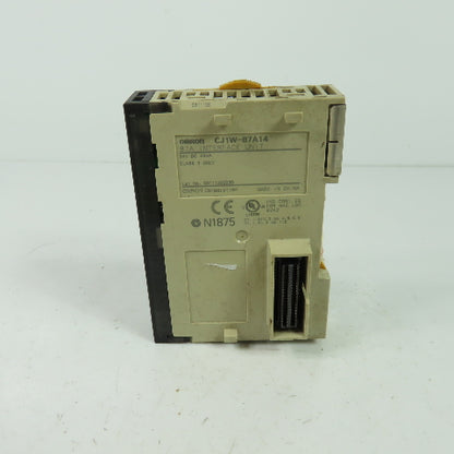 Omron CJ1W-B7A14 B7A Interface Unit 45VDC Class 2