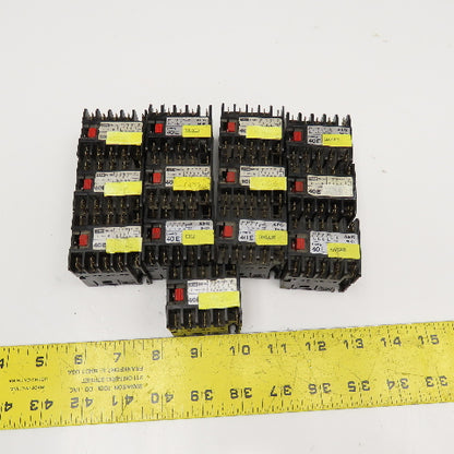 AEG SH04 600V 16A Auxiliary Contactor Lot Of 13