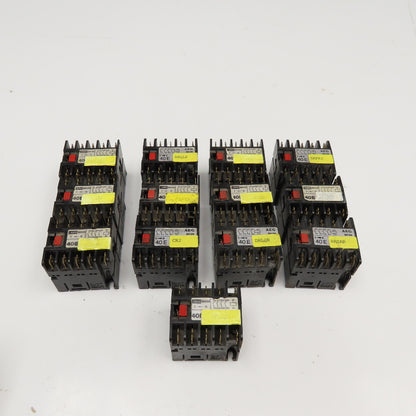 AEG SH04 600V 16A Auxiliary Contactor Lot Of 13