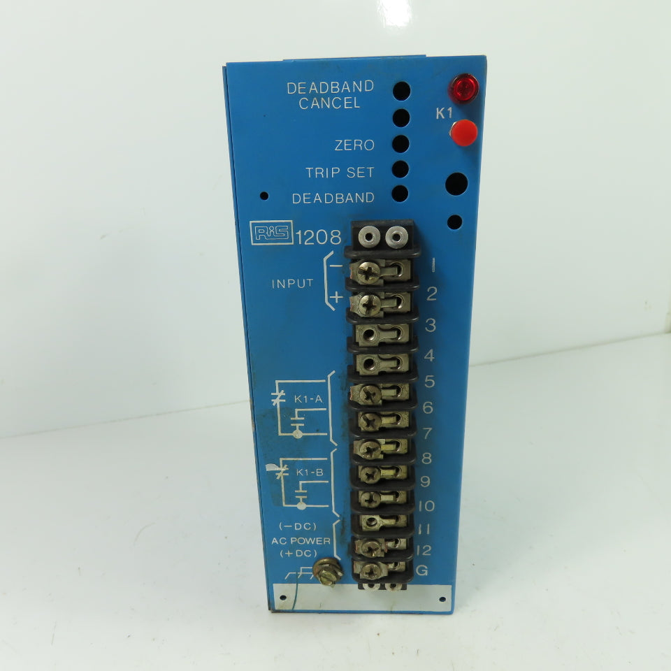 Ametek ET-1208-I Thermocouple Alarm 0-50Mv 24VDC