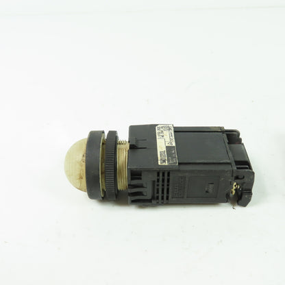 Fuji DR22D0L White Indicator Pilot Light 24V lot Of 3