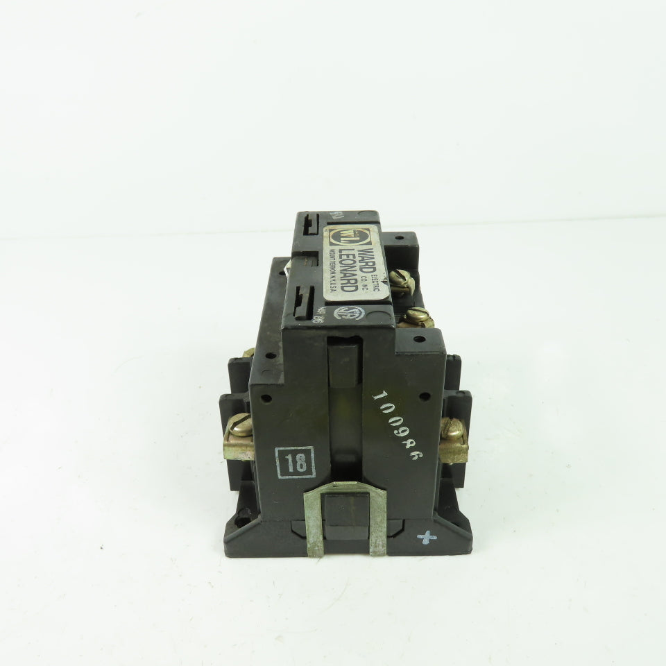 Ward Leonard 7000-7030-11 10A Contactor 240/500VDC