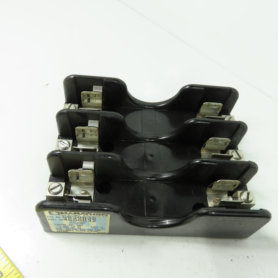 Marathon GR30A3B 4600832 Fuse Holder Block 600V 30A Lot Of 2