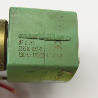 ASCO 8320G027 1/8" NPT 3 Port Solenoid Valve 110/120V 50/60Hz