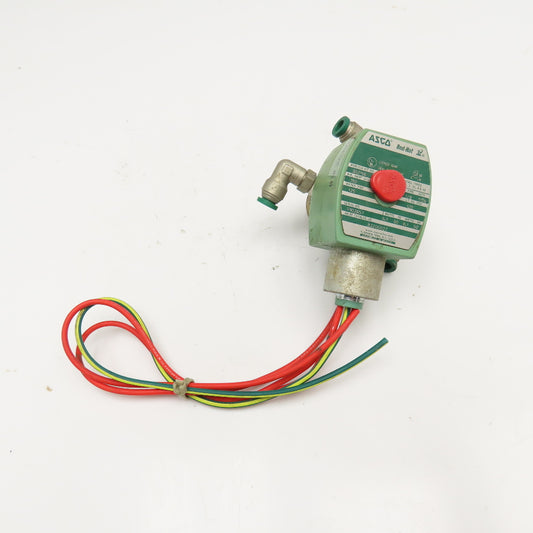 ASCO 8320G027 1/8" NPT 3 Port Solenoid Valve 110/120V 50/60Hz