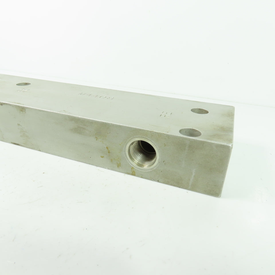 HPS M4408 10-5/8" L x 3" W Manifold Block 02243