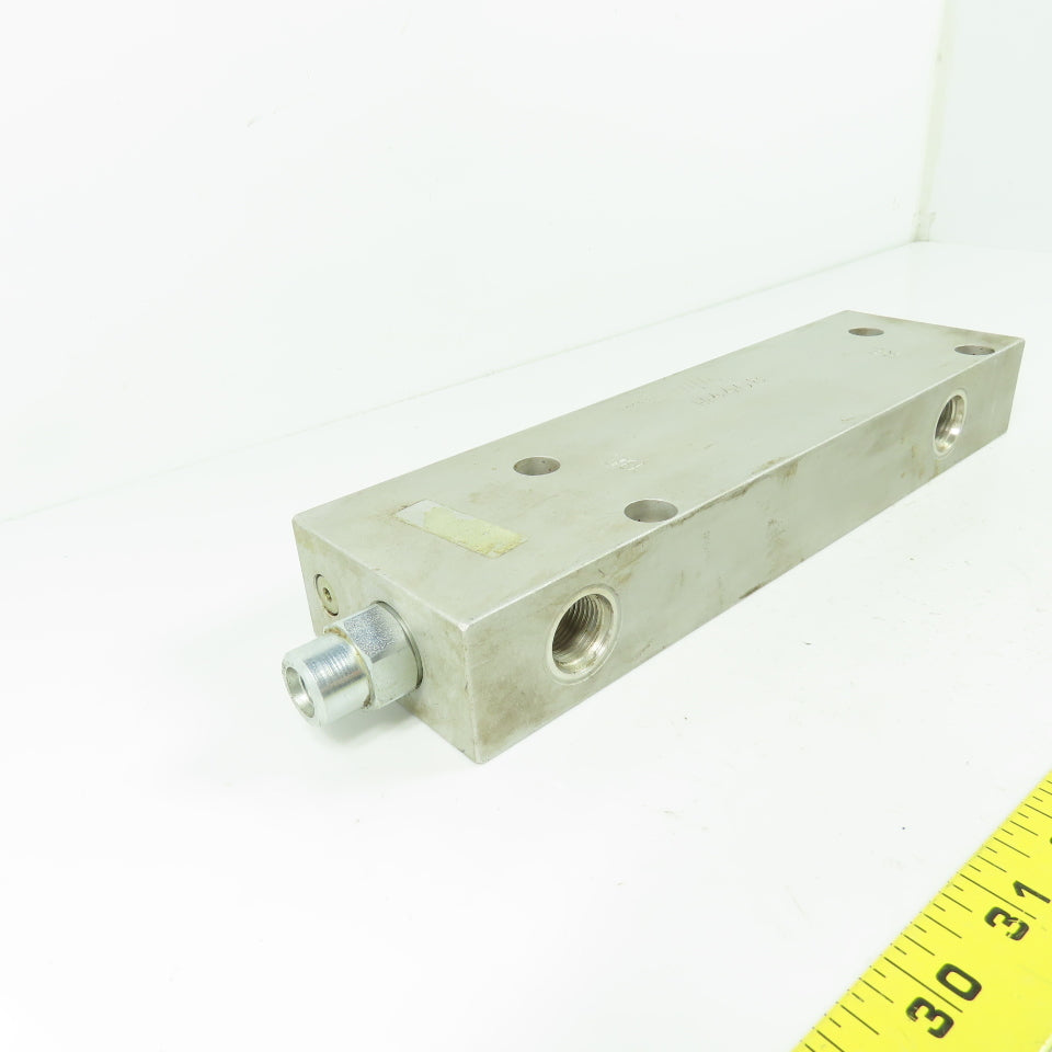 HPS M4408 10-5/8" L x 3" W Manifold Block 02243