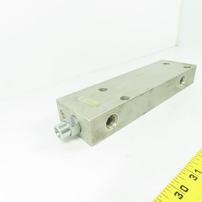 HPS M4408 10-5/8" L x 3" W Manifold Block 02243
