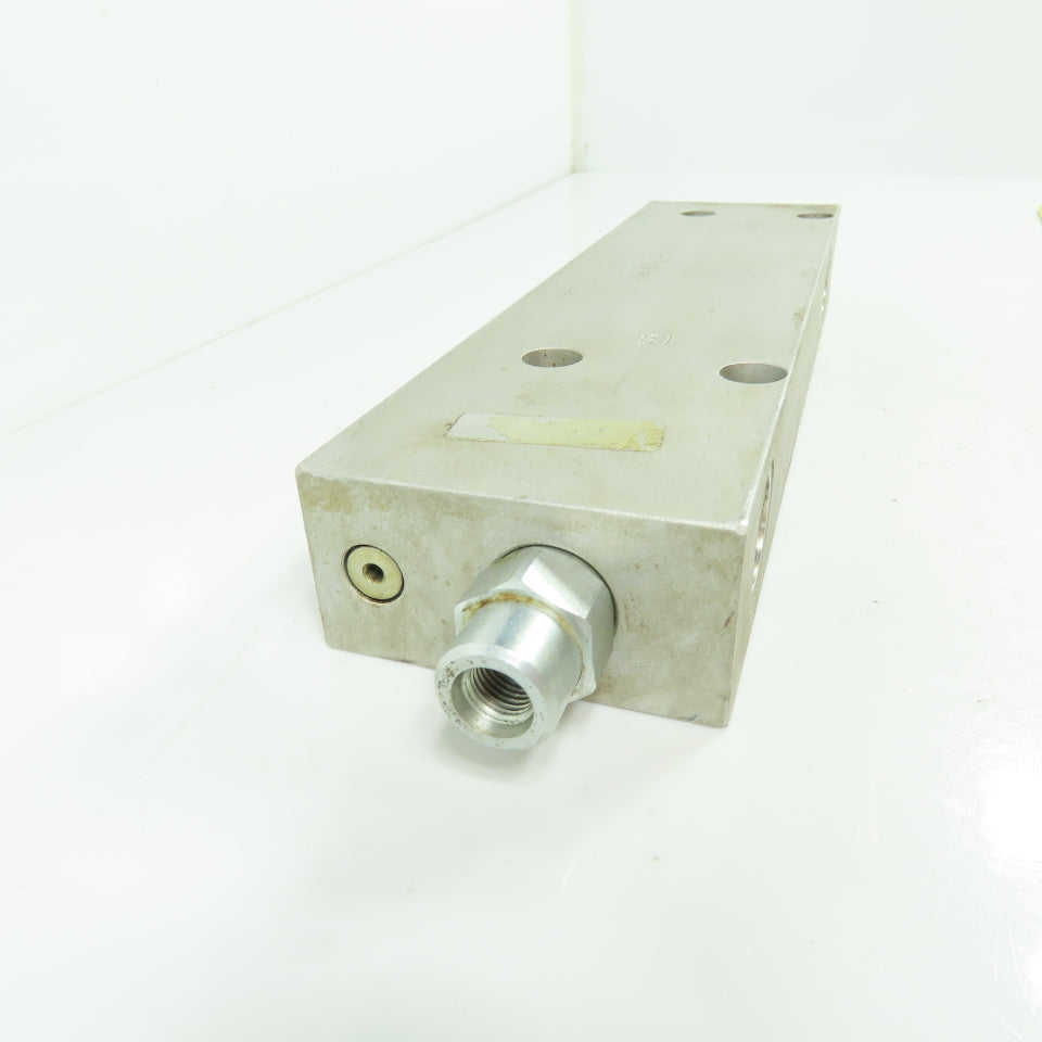 HPS M4408 10-5/8" L x 3" W Manifold Block 02243