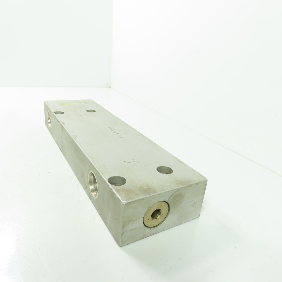 HPS M4408 10-5/8" L x 3" W Manifold Block 02243