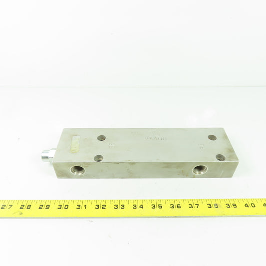 HPS M4408 10-5/8" L x 3" W Manifold Block 02243