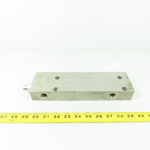 HPS M4408 10-5/8" L x 3" W Manifold Block 02243
