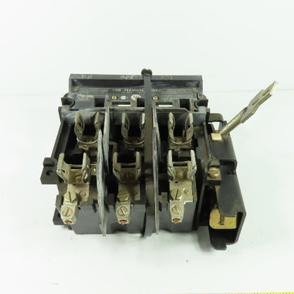 Allen Bradley 1494-DS60 Ser A 3-Pole Disconnect Switch 60A 600VAC 250VDC
