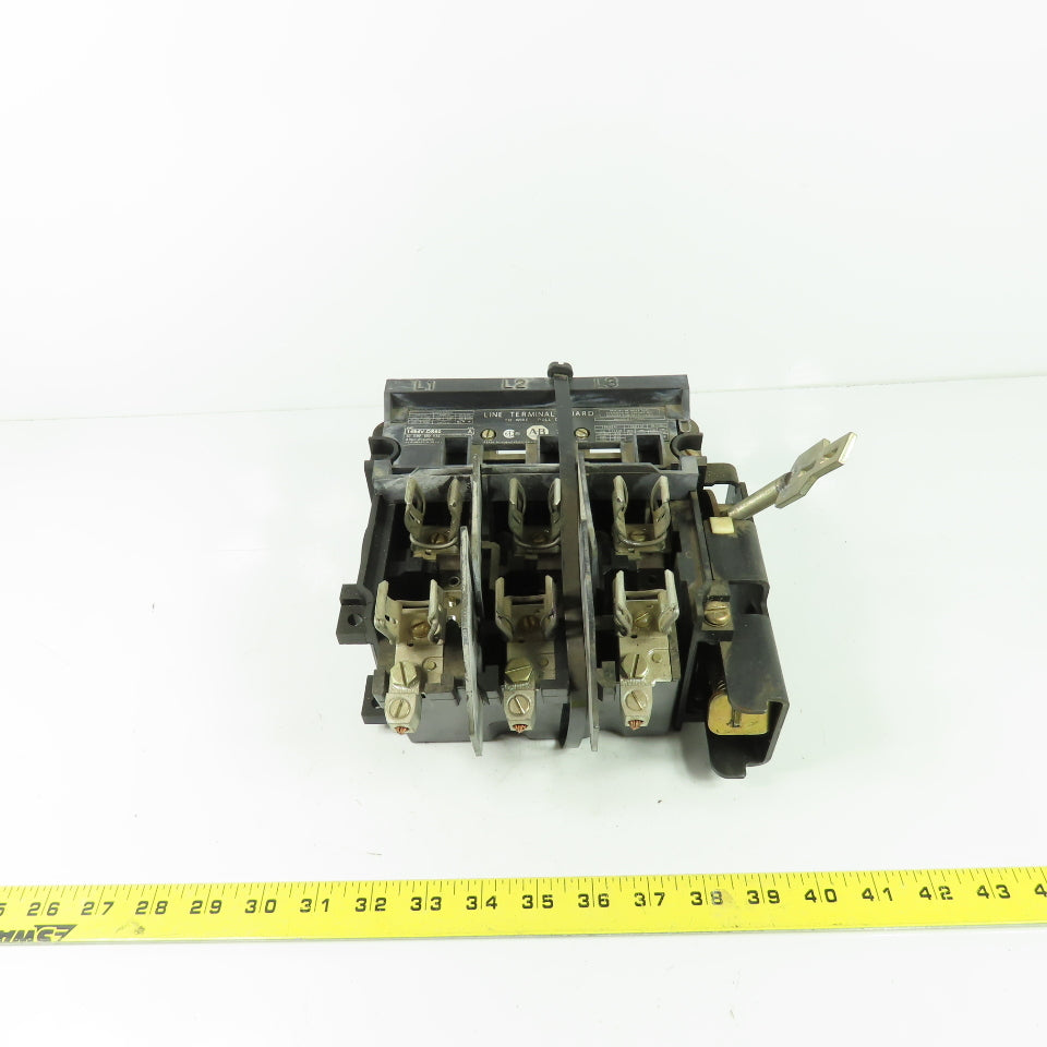 Allen Bradley 1494-DS60 Ser A 3-Pole Disconnect Switch 60A 600VAC 250VDC
